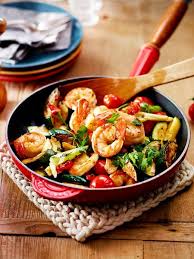Feurige Garnelenpfanne Rezept Lecker Rezept Rezepte Garnelenpfanne Lecker