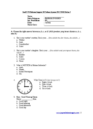 Check spelling or type a new query. Soal Uts Bahasa Inggris Sd Kelas 5 Smt 1