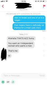 Maybe you would like to learn more about one of these? One For You Lot When You Match A Vegan Tinder
