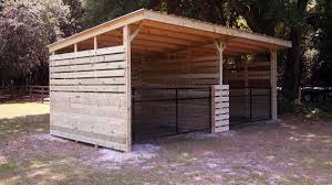 Consider planning for at least two more stalls than you currently use. 12x24 2 Stall Custom Built Horse Barn Run In Shelter Goat House Horse Shelter Horse Barns