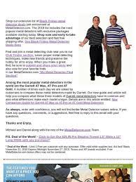 I can spend all day doing that and the history buff in me really gets the fire going with every find. Detector Electronics Corp Your Metal Detector News New Finds Stories Free Weekly Deal 2 Treasure Articles Milled