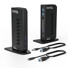 USB 3.0 and USB-C Dual 4K Display Docking Station UD-6950Z Plugable