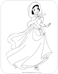 They dress up like a princess and enjoy pretending like one. Snow White And The Seven Dwarfs Coloring Pages Disneyclips Com
