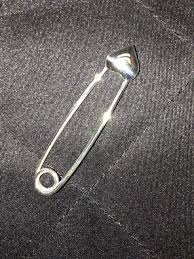 Sterling Silver Heart Safety Pin Via Etsy To Pin My Engagement Ring While Working Safety Pin Sterling Silver Heart Sterling Silver Pins