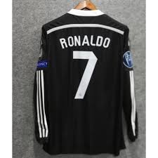 Ronaldo cristiano clothes madrid he athletic stylebistro lookbook offside linesman disagrees liga called match between during after. 2014 Real Madrid Soccer Jersey Long Sleeve Black Dragon Ronaldo 7 Real Madrid Retro 2014 Soccer Jerseys Shopee Malaysia
