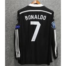 Real madrid club de fútbol. 2014 Real Madrid Soccer Jersey Long Sleeve Black Dragon Ronaldo 7 Real Madrid Retro 2014 Soccer Jerseys Shopee Malaysia