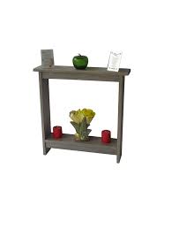 Accent Table Small Side Table Entry Table Skinny Rustic Entryway Table Hall Table Gray Stain Small Accent Tables Rustic Entryway Table Narrow Entry Table