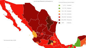 Redacción quintana roo7 septiembre, 2020. Mapa Muertes Y Casos De Coronavirus En Mexico Por Estados Hoy 28 De Octubre As Mexico
