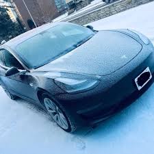 These Tesla Model 3 In Snow Photos Will Send Chills Down Your Spine Tesla Tesla Model Tesla Car