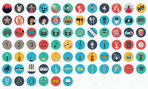 2500 Flat Icons Vector Set Royalty Free Flat Icon All Icon Icon