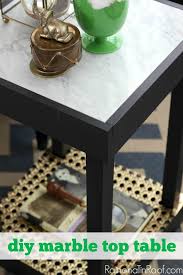 If you're baking your tile (the recommended method of setting permanent marker), i've read that you should set the tile in there before the over gets warm, and then leave it in the oven to cool down when the oven is off. Diy Marble Top Table For 30 Or Less