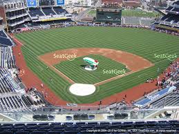 San Diego Petco Seating Chart Padres Stadium Seating Chart