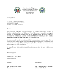 Example letter for permission to conduct research. Letter Of Permission To Conduct