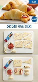 Pepperoni Pizza Crescent Rolls Recipe Pizza Sticks Food Snacks