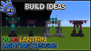 Find this pin and more on minecraft by brianna tunstall. Minecraft Build Ideas 20 1 16 Lighting Designs Using Lanterns Java 1 16 Bedrock 1 16 Youtube