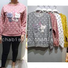 Kaos import model baju atasan wanita terbaru 2020. Chbshop Bl011 Atasan Import Wanita Terbaru Baju Kaos Lengan Panjang Import Kekinian Sweater Import Shopee Indonesia