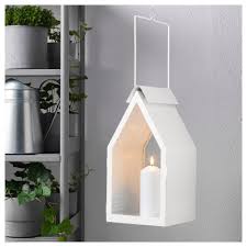 Ikea Sommar 2019 Lantern For Candle Indoor Outdoor White Candles Candles Inside Candle Lanterns