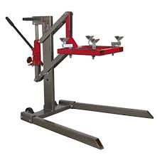 Sealey Mcl500 Single Post Motorcycle Lift 450kg Capacity Amazon Co Uk Car Motorbike Ferramentas Para Motos Cavalete Para Moto Oficina De Trabalho
