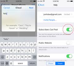 Open activity album to see the invitation and click accept button. How To Share Photos On Icloud Icloud Photo Sharing 101