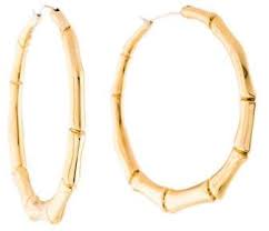 Pin By Fashmates Social Styling S On Products Hoops Earrings Outfit Bamboo Earrings Bamboo Hoop Earrings