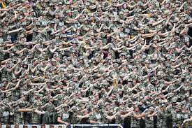 Dynamo dresden is playing next match on 12 may 2021 against bischofswerdaer fv 08 in landespokal sachsen.when the match starts, you will be able to follow dynamo dresden v bischofswerdaer fv 08 live score, standings, minute by minute updated live results and match statistics. Around 2 000 Dynamo Dresden Ultras Dress Up In Army Gear And Declare War On German Football Federation At Bundesliga 2 Clash With Karlsruhe