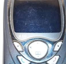 Siemens A60 Handy grau blau ...