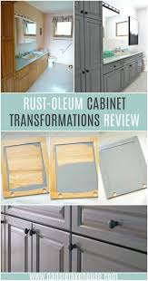 Cabinet coat is low in voc content, the rating system by which paints are measured and regulated. How To Refinish Bathroom Cabinets Easily Rust Oleum Cabinet Transformations Review Dans Le Lakehouse