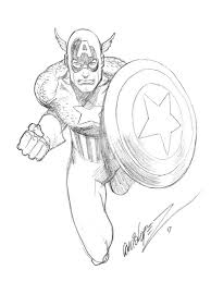 Jose Luis Garcia-Lopez Fans - Captain America 2017 sketch ...