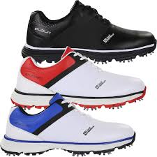 Details About Stuburt 2019 Mens Pct Sport Lightweight Dri Back Waterproof Spiked Golf Shoes