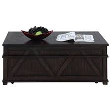 This gorgeous coffee table / wine bar is styled after an old steamer treasure trunk and stores up to 12 bottles of wine, cocktail accessories, photo albums, blankets, games and more! Progressive Foxcroft Storage Coffee Table Trunk In Dark Pine Walmart Canada