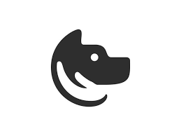 Caress Dog Logo Dog Logo Design Pet Logo Design Dog Logo