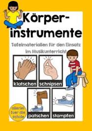 Tafelmaterial Korperinstrumente Body Percussion Unterrichtsmaterial Im Fach Musik Body Percussion Musikunterricht Kunstunterricht Grundschule