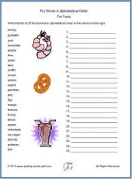 Spelling Worksheets For Fun Practice With Spelling Words