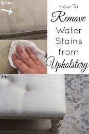 Banish blotches the safe way with pantry staples, to get your rugs looking as clean as the day they came home. Removing Water Stains From Upholstery Remove Water Stains Cleaning Upholstery Water Stains