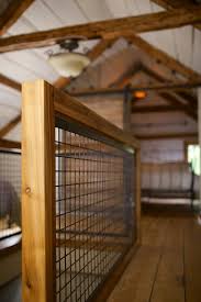 Rampe D Escalier Rustique Industrielle Grillage Et Bois De Grange Loft Railing Stair Railing Design Railing