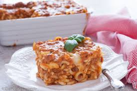 In questa versione invece ho usato solo sugo di pomodoro. Anelletti Al Forno