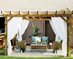 Vorhange Die Losung Die Ihre Pergola Anders Macht Neueste Dekoration 2018 Outdoor Vorhange Diy Pergola Pergola