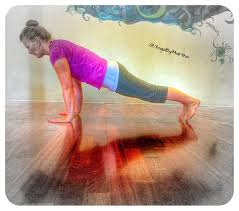 Yoga Pose Core Arms Plank Pose Uttihita Chaturanaga Dandasana Arm Balance Yoga Poses Power Yoga Poses Yoga Challenge