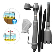 Auto Battery Aquarium Syphon For Fish Tank Vacuum Gravel Water Filter Cleaner Jvhouse Clean Washer Cleaning Glass Vacuums