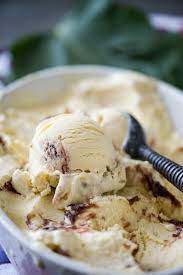 roasted fig and goat cheese ice cream gerostete feigen hausgemachtes eis rezepte