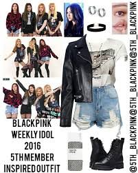 Add to library 5 discussion 8. Blackpink 5th Member Outfits On Instagram Blackpink Weekly Idol 2016 5th Member Inspired Kpop Fashion Outfits Bts Inspired Outfits Outfit Inspirations