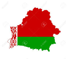 Reis alleen naar belarus als het noodzakelijk is. Illustratie Van De Vlag Van Wit Rusland Op De Kaart Van Het Land Geisoleerd Op Witte Achtergrond Royalty Vrije Foto Plaatjes Beelden En Stock Fotografie Image 9320529