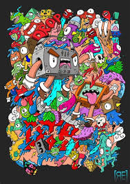 Touch device users, explore by touch or with swipe gestures. Doodles Vexx Wallpaper Images Nomor Siapa