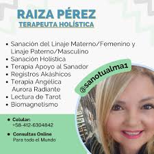 ✨ DESCUBRE TU BIENESTAR INTERIOR CON LAS TERAPIAS HOLÍSTICAS DE RAIZA PÉREZ  ✨ ⤵️