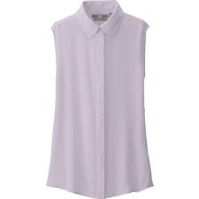 Uniqlo Women Silk Sleeveless Blouse 30 Liked On Polyvore Featuring Tops Blouses Shirts Tank Tops Women Shirts Blouse Uniqlo Women Silk Sleeveless Top