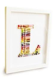 How to make box frame gift diy wall art idea. 42 Best Crayon Letters Ideas Crayon Letter Crayon Crafts