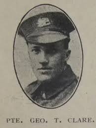 Clare, George Thomas (1891-1918)