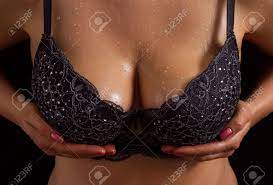Big Boobs In Black Bra Stock Photo, Picture and Royalty Free Image. Image  26252289.