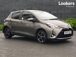 The yaris 2017 model is a hatchback car manufactured by toyota, with 5 doors and 5 seats, sold new from year 2018 until 2020, and available after that as a used car. Used Yaris Toyota 1 5 Hybrid Design 5dr Cvt 2017 Lookers