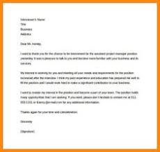 Thank You Letter After Job Interview - http://resumesdesign.com ...